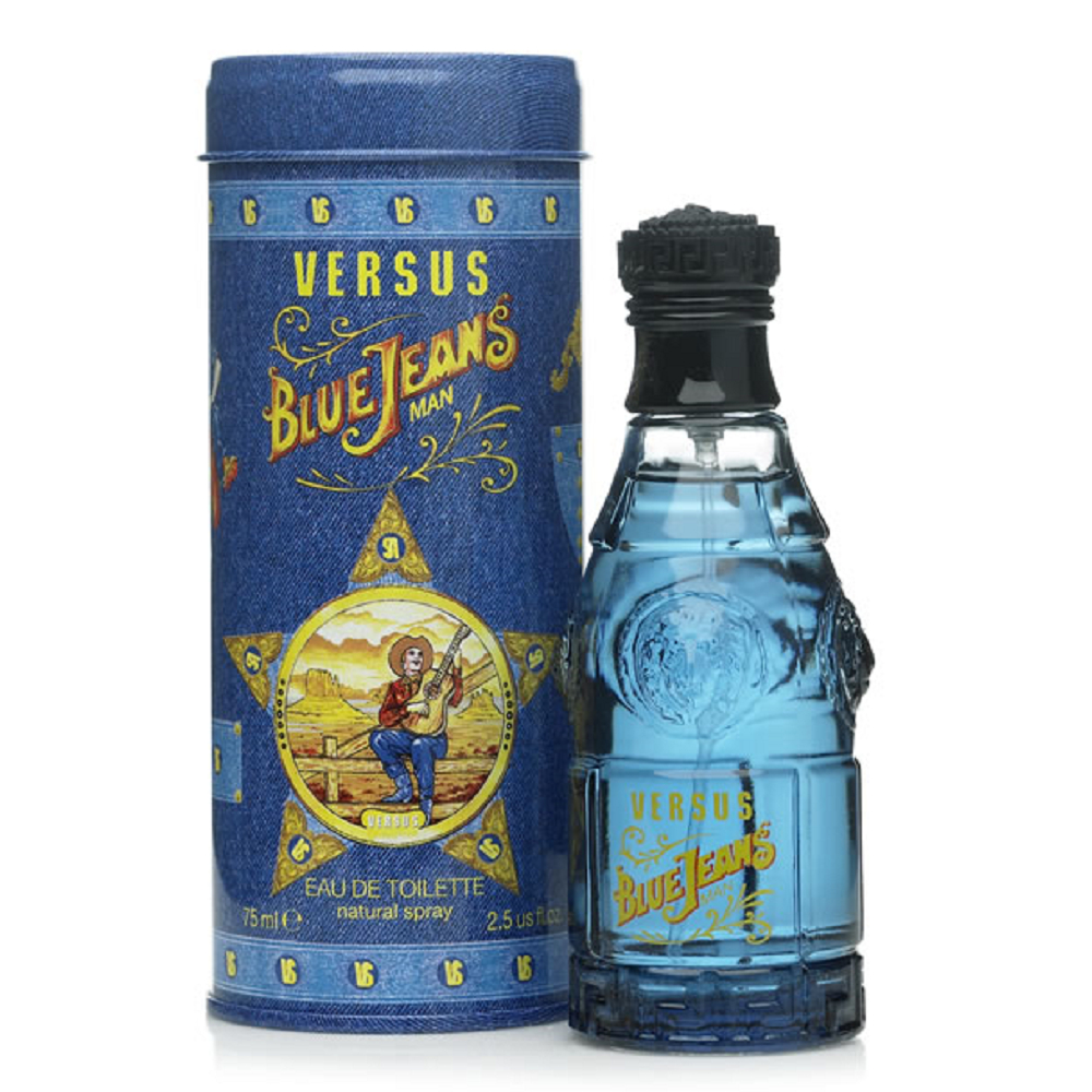 Versace Blue Jeans 凡賽斯藍可樂中性淡香水 75ml【5295 我愛購物】