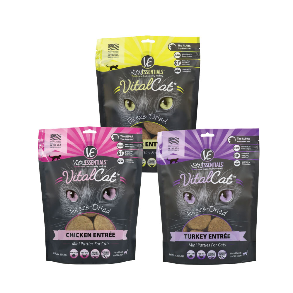 內容量12oz(盎司) (340g) alpha prey-model diet領袖型捕獵者飲食模式遵從大自然生存法則只要攝取動物的肉內臟骨頭即可獲取所有營養元素保持健康體力來維持生命及繁衍行為貓料及