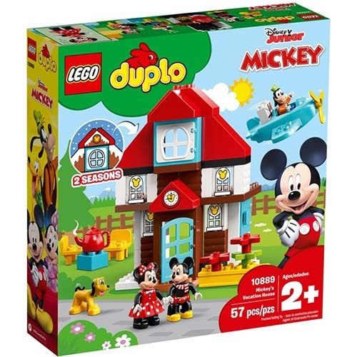 樂高積木 LEGO《 LT10889 》Duplo 得寶系列 Disney TM - Mickey’s Vacation House╭★ JOYBUS玩具百貨