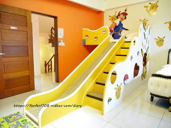 宜蘭五結【貝兒的家-孩子的滑梯民宿】#溜滑梯 #卡通主題房 #親子民宿 #海鷗管家 (8).JPG