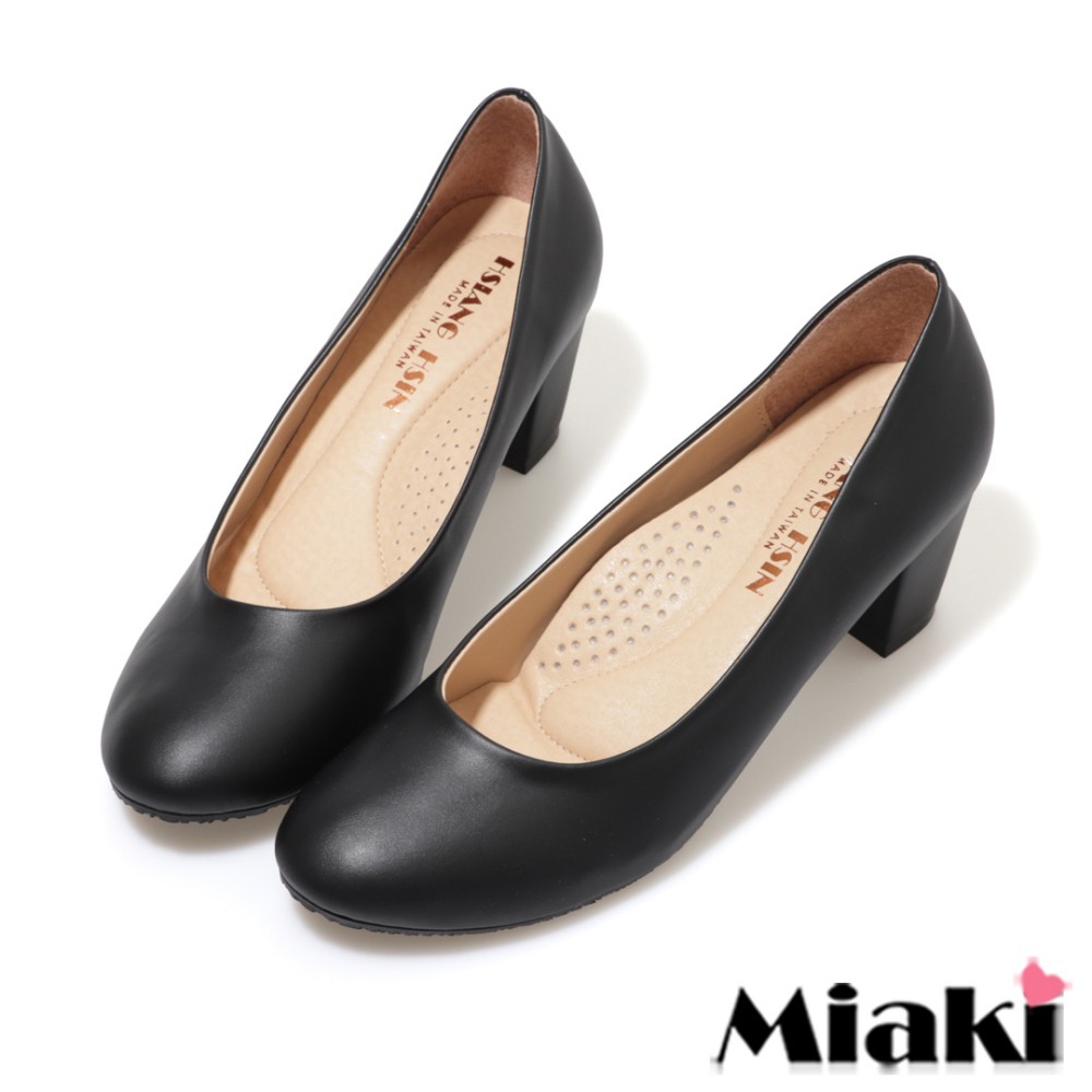 ★顏色選擇：黑色 ★鞋跟高度：中跟 6 cm★商品尺寸：35/36/37/38/39/40 (鞋版正常)★材質：高級皮料+防滑鞋底★產地：台灣✔️商品選項有註明（現貨+預購）如商品下單時無現貨，此商品