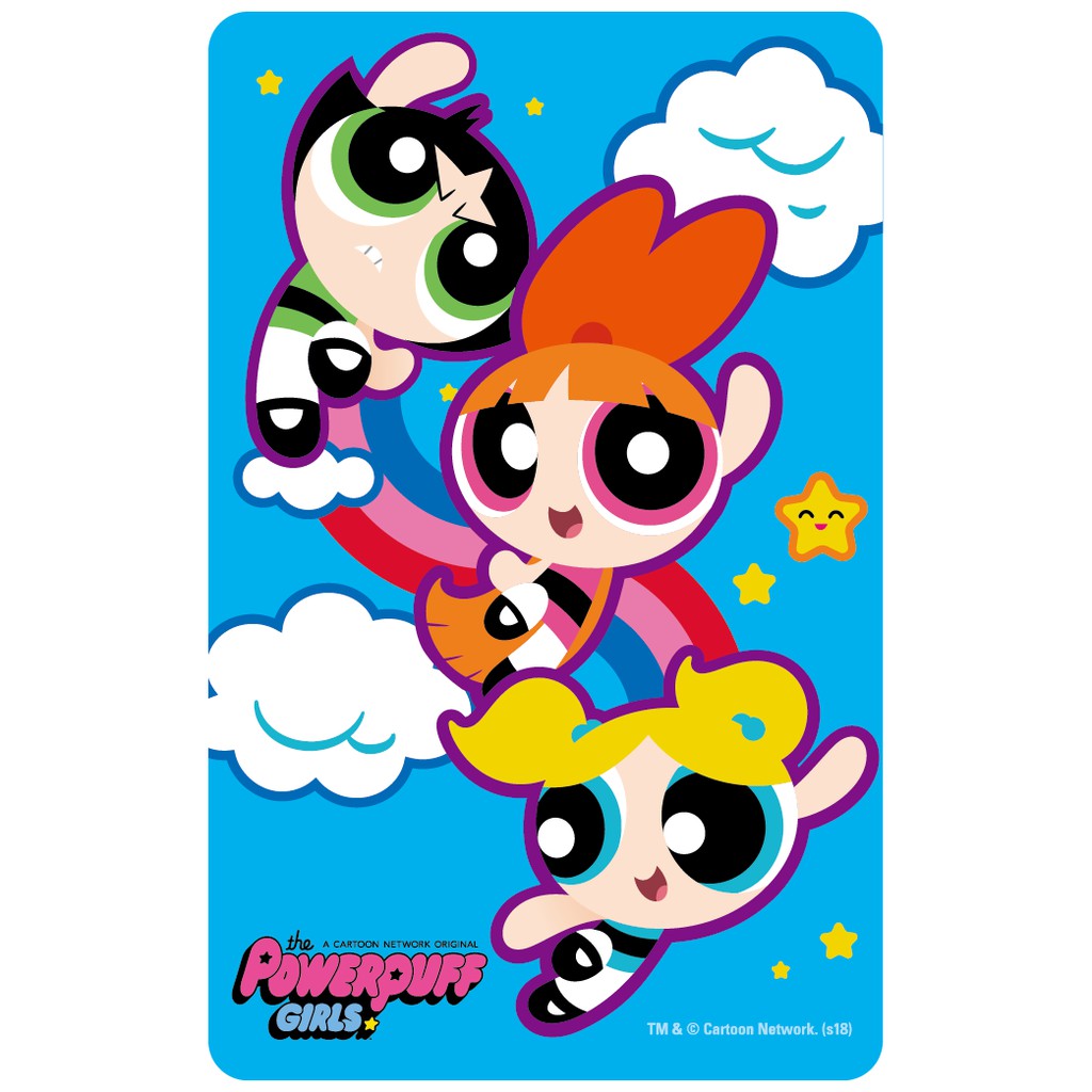 飛天小女警《Rainbow Power》一卡通