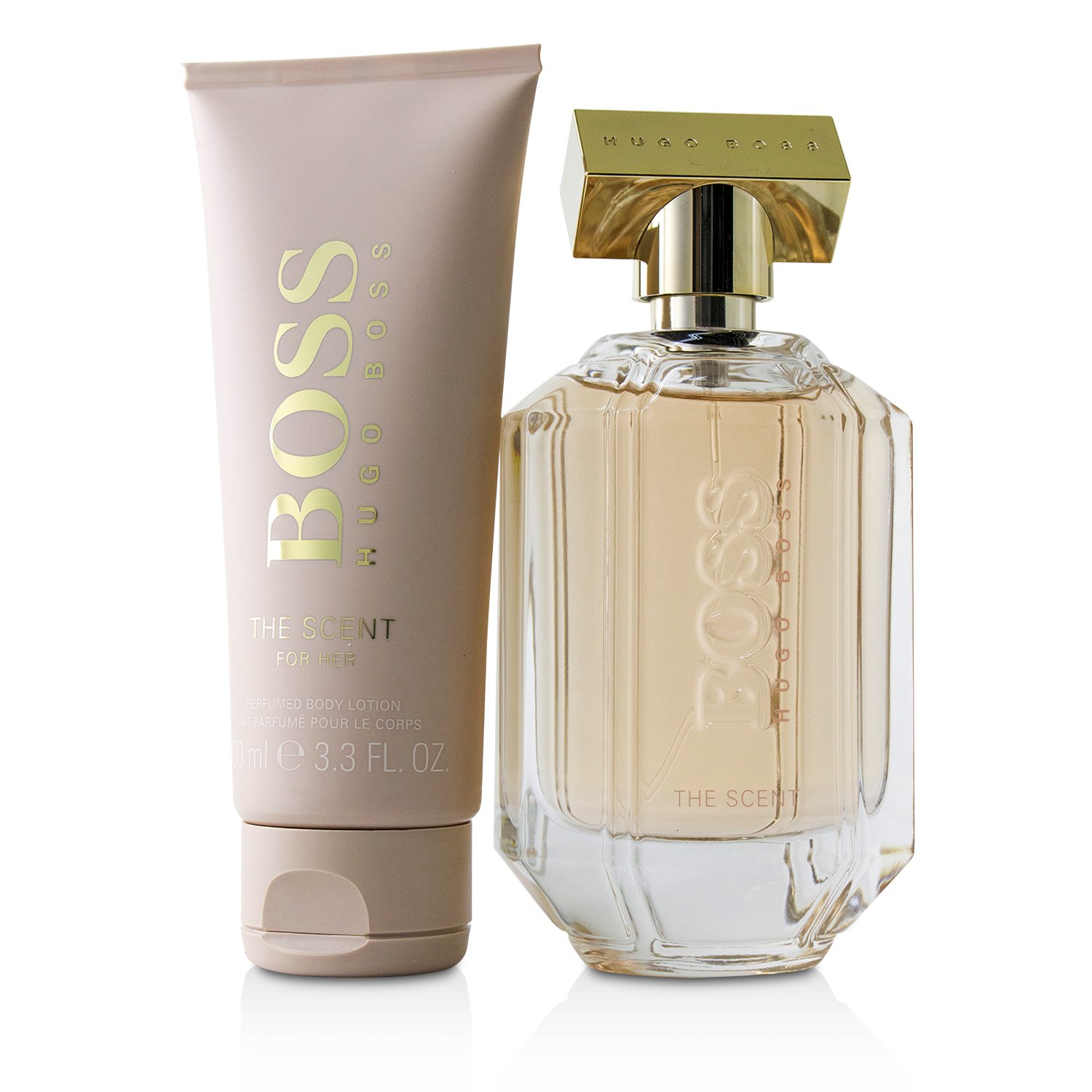 Hugo Boss 雨果博斯 晶鑽情人女香組合The Scent For Her Coffret:香水100ml+乳液100ml 2pcs