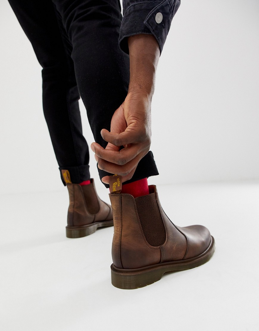 Boots by Dr Martens This item is excluded from promo Elasticated inserts Round toe Signature pull ta