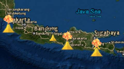 Waspada 5 Gunung Api Di Jawa Berstatus Level Ii
