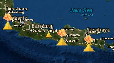 Waspada 5 Gunung Api Di Jawa Berstatus Level Ii