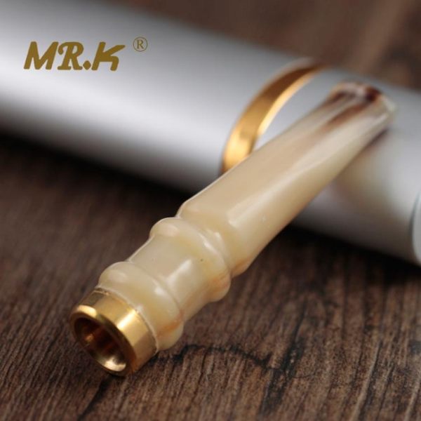 粗細兩用MR.K天然牛角循環型過濾嘴可清洗過濾器菸嘴送禮送便攜盒