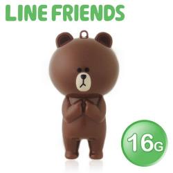 ◎★LINE FRIENDS正版授權★|◎●精緻立體造型，輕巧可愛|◎●USB輕卡楯設計，不易掉落商品名稱:LINEFRIENDS16GB立體造型隨身碟-熊大(WH-LN223B)品牌:Apacer宇