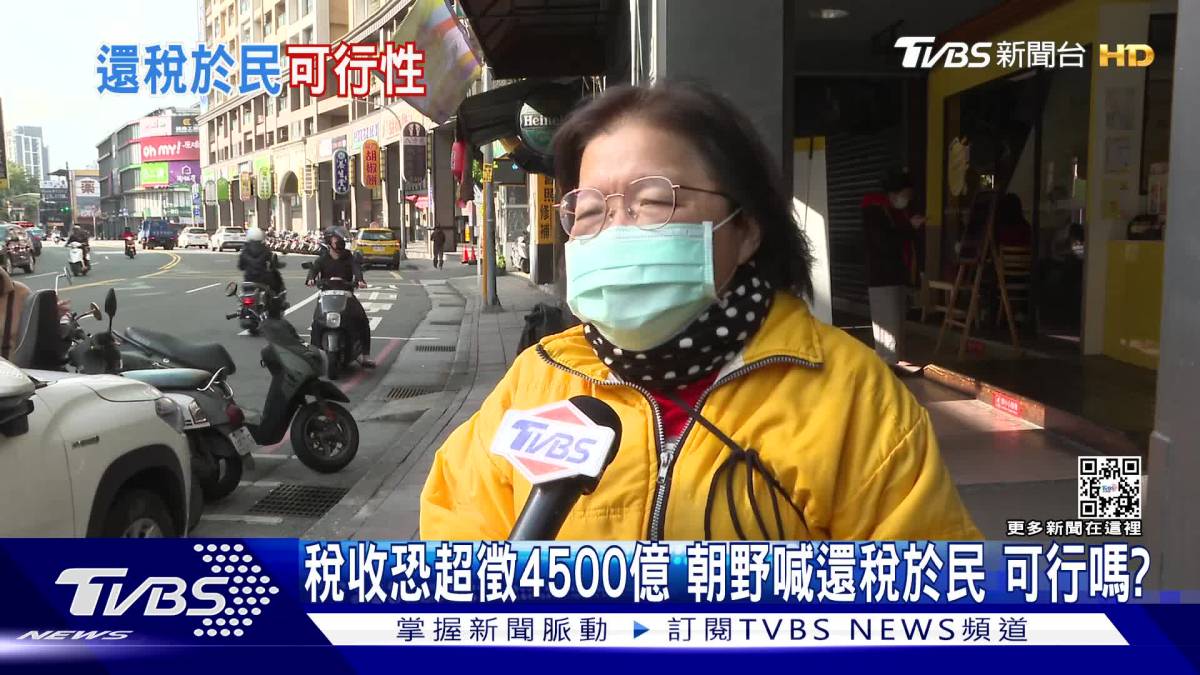 稅收超徵4500億 立委：還稅於民、1人發兩萬！學者：那是再舉債 Tvbs 新聞影音 Line Today