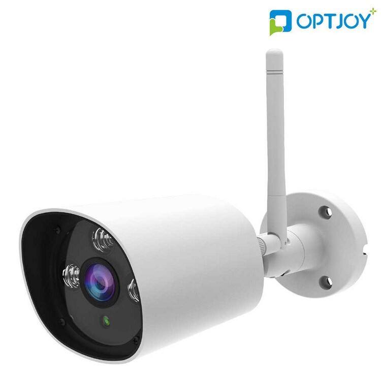 OPTJOY 戶外防水夜視型網路監控攝影機OPTJOY-G101 -商品特色- ◆ 支援Wi-Fi/有線網路兩種連接方式 ◆ APP支援7國語言 ◆ TUTK全球服務器 ◆ 雙層鋁合金外殼，IP66專