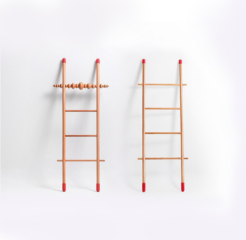 EDEN 多用途 掛衣架 毛巾架 書報架 - 山水版