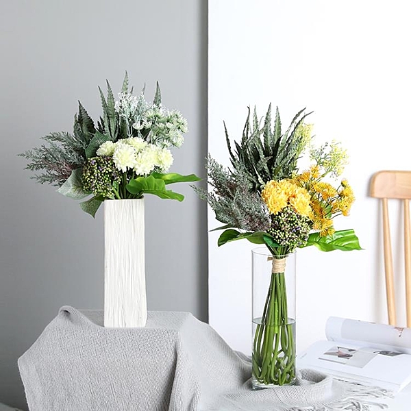 ins小清新仿真花束假花客廳擺件干花中式復古新娘結婚森系手捧花