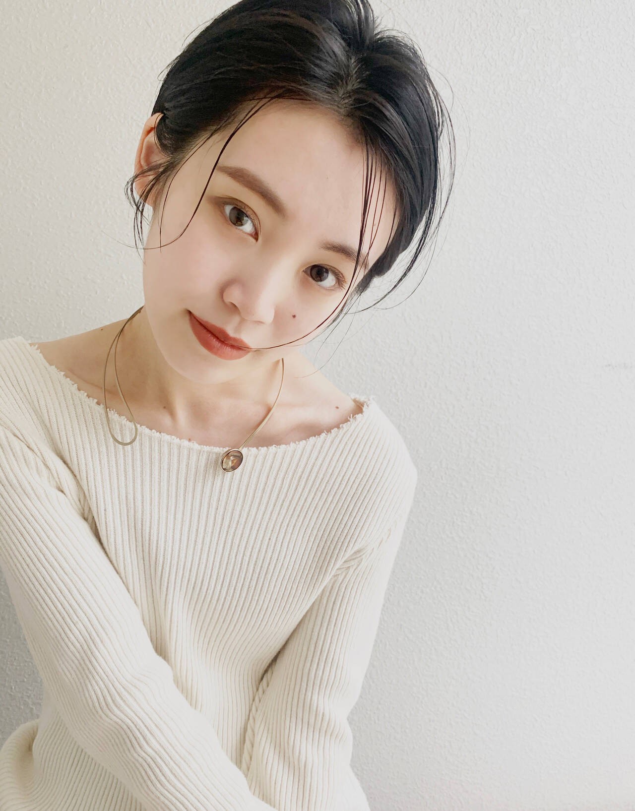 ウェット タイトで ハンサムレディ に Hair