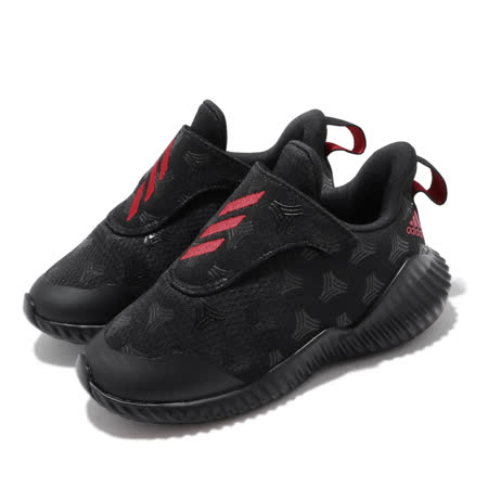 品牌: ADIDAS型號: EG0005品名: FortaRun Tango AC I特點: 愛迪達 跑鞋 運動 休閒 魔鬼氈 黑 紅