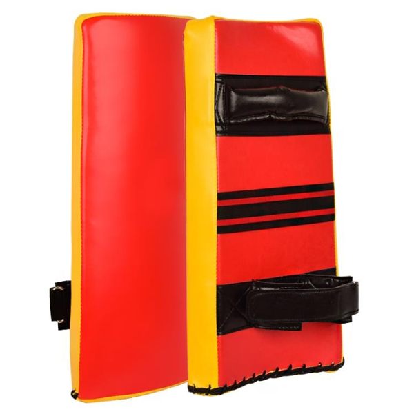 跆拳道弧形腳靶雙飛靶拳擊散打武術搏擊訓練側踢靶護臂護具手靶