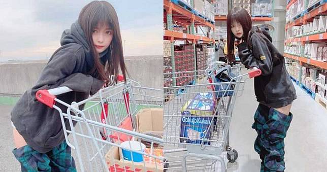 女星逛賣場「公然脫褲」拍照　網傻眼：以為在拍成人寫真！