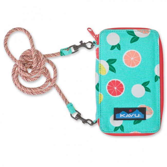 【【蘋果戶外】】KAVU 9104-871 柑橘樹叢 Go Time 休閒手機包 長夾 潮包 零錢包 皮夾 斜背包 斜肩包