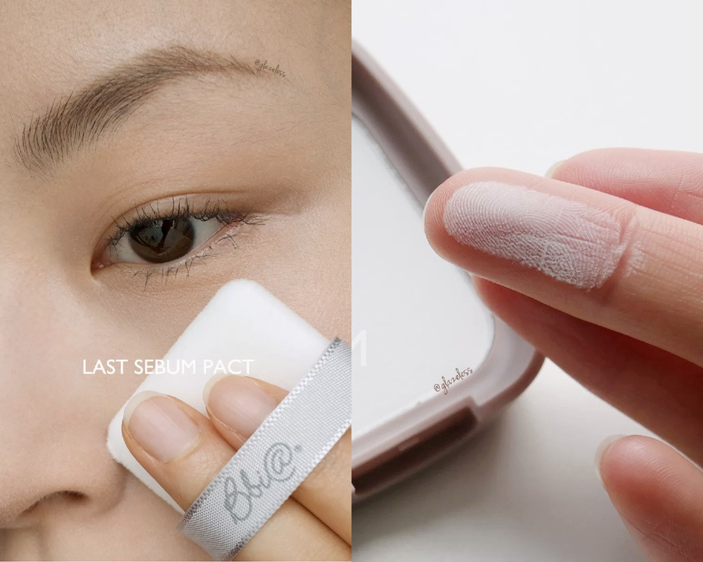 減齡妝畫法STEP 4：蜜粉定妝