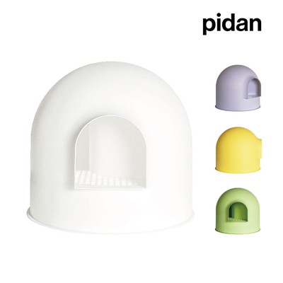 pidan 雪屋猫砂盆● 將雪地靜謐、柔和的氣氛與雪屋融合● 超大球形結構 寬敞弧形空間● 半封閉式結構 給貓咪更多私密和安全感● 擁有嬰兒級的安全保障● 超大底盆 鏟砂無死角● 超長漏砂走廊 減少貓