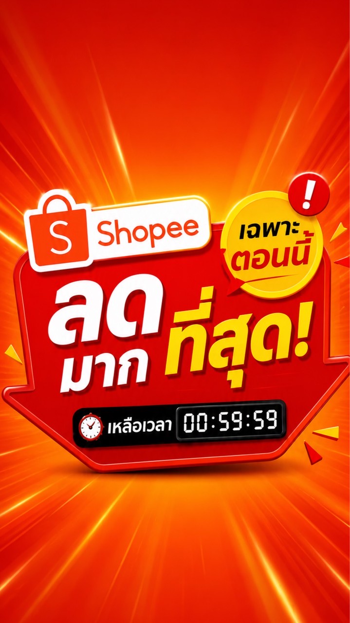 🔥ถูกกว่านี้ไม่มีแล้ว shopee รวมของลดราคาพิเศษแบบด่วนๆ 🔥