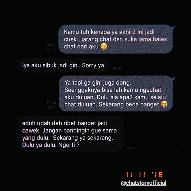 14 Chat Lucu Cowok Selalu Salah Ini Bikin Nggak Kuat Nahan Tawa