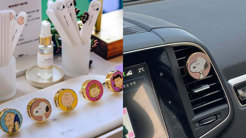 韓國超夯自創香氛品牌Oh,Scent!，有著獨特、療癒的造型聯名車用香氛