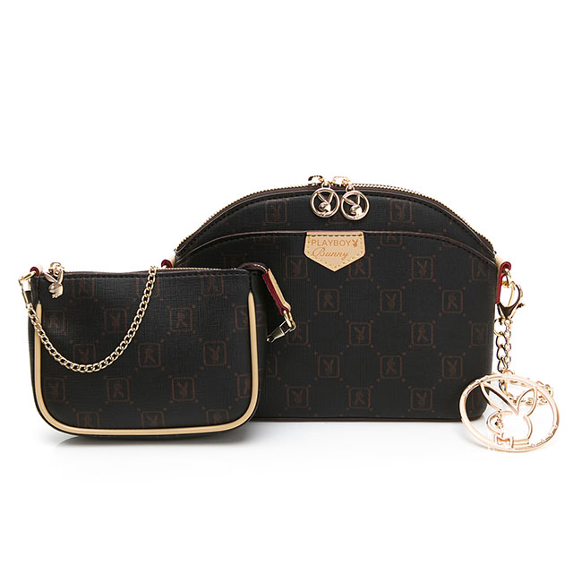 PLAYBOY- 貝殼包 N-Natty蛻變系列 -咖色