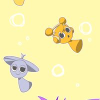 スプランキーの絵を描きましょ