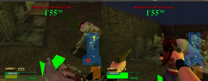 《惡靈古堡生存者2：聖女密碼》在更新中修正了圖像錯誤的問題。