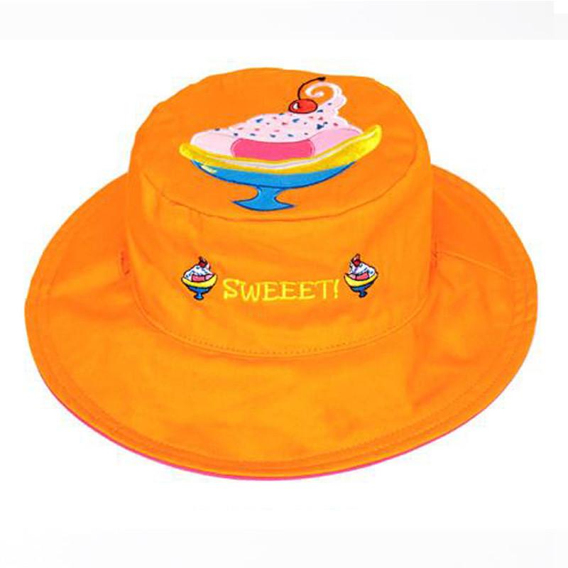 雙面遮陽帽 - 聖代/冰棒 6M-2Y