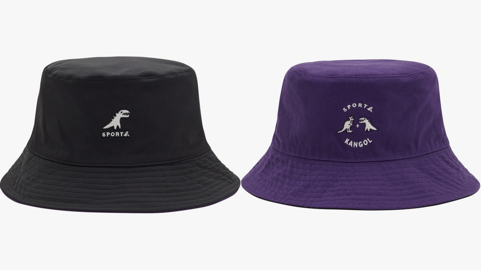 agnes b. Sport b. x Kangol 聯名雙面漁夫帽