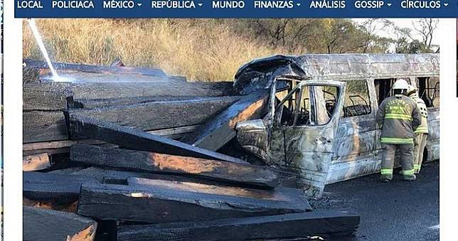 墨西哥嚴重車禍！14人死亡「燒成焦屍」5名是兒童