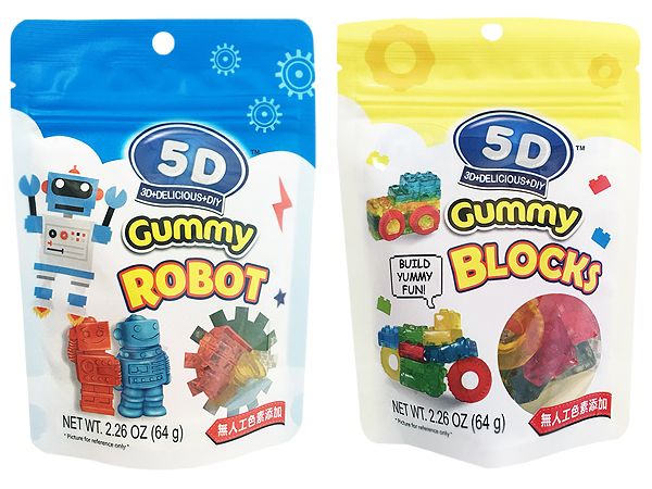 TOY CLUB~5D機器人／積木 造型軟糖(64g) 款式可選【D305043】進口零食／團購／零嘴，還有更多的日韓美妝、海外保養品、零食都在小三美日，現在購買立即出貨給您。