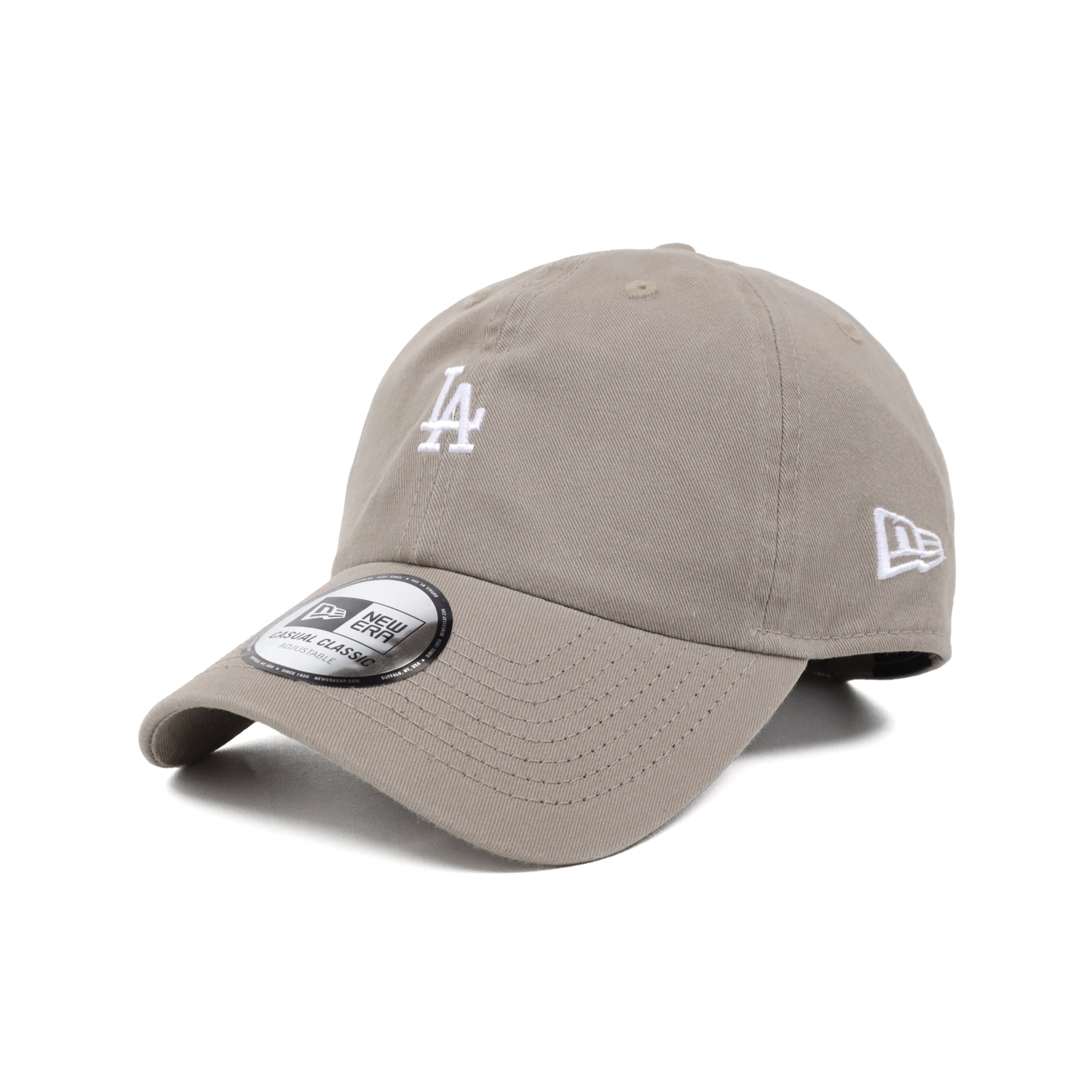 ACS] New Era 棒球帽Casual Classic MLB 棕白可調式帽圍洛杉磯道奇LAD 