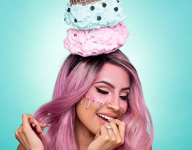 Wow, Begini Lho Ternyata Makeup Look Ice Cream yang Hits di Instagram! 