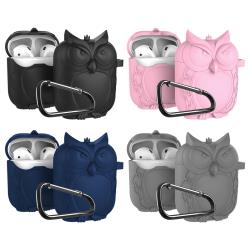 ◎彈性矽膠，抗壓防摔防震|◎表面採用微磨砂工藝製作而成|◎防靜電、不沾指紋、不沾灰種類:AirPods殼類型:耳機殼品牌:SHOWHAN適用廠牌:Apple蘋果適用系列:AirPods屏幕:非滿版材質