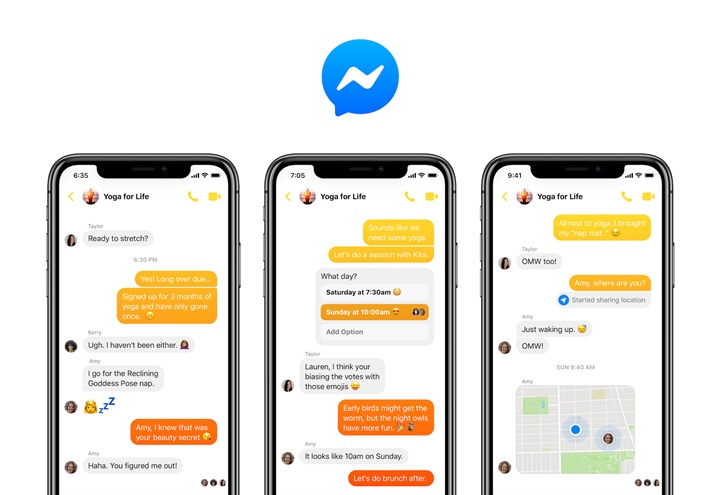 Facebook終於著手整頓Messenger App門面，迎來精簡化介面、黑暗模式與自定義聊天對話框