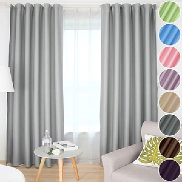 加厚柔軟遮光布，小資百搭簡單色系，給您高規格居家生活