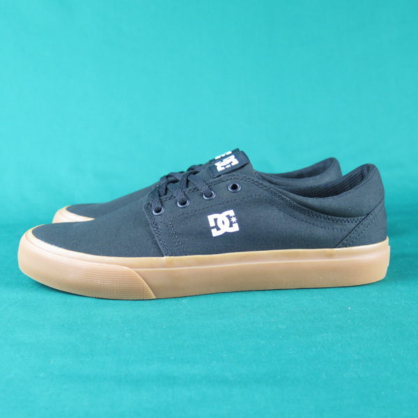 【iSport愛運動】 DC 滑板鞋 公司正品 300126BGM 膠底 黑 男款