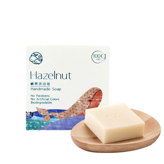 歐米綠 榛果沐浴皂-100g (中性、油性、混合性肌膚適用)