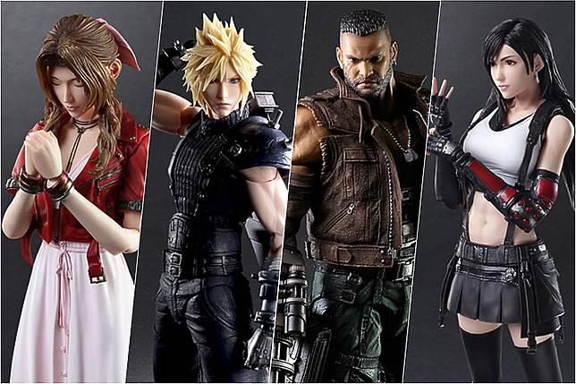 通通到齊 Play Arts改 Final Fantasy Vii Remake 可動模型登場 Mobile01 Line Today