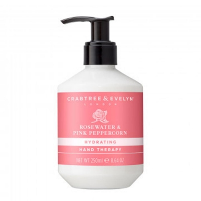 Crabtree&Evelyn 瑰珀翠 玫瑰粉椒護手護甲霜250ml