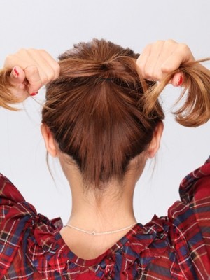 ヘアゴム 飾りゴムの使い方と髪の結び方