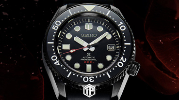 限量僅 600 枚！Seiko推出全新Prospex 高級潛水錶黑魂版本