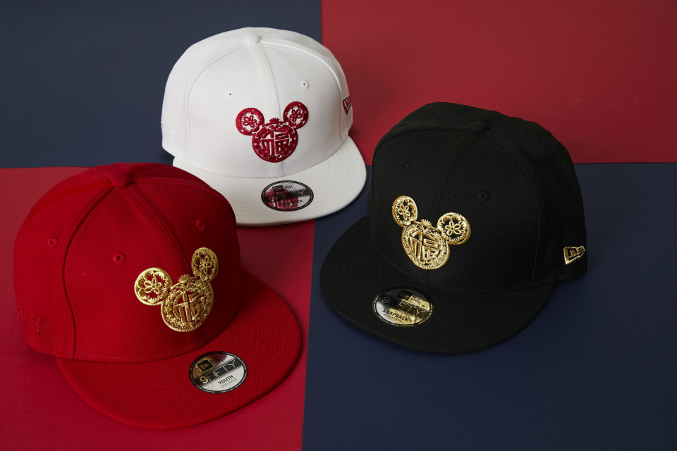 New Era X 米奇「MICKEY MOUSE CNY」童950生肖系列 - 米奇（紅），NT$1,280