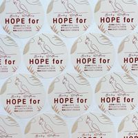 ผ้ากันเปื้อนเด็กปักชื่อ HOPE for