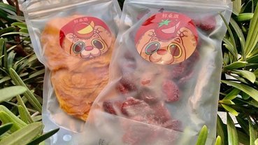 『果乾』自然農法、友善耕種-鮮菓選台灣水果-芒果、草莓果乾開箱分享