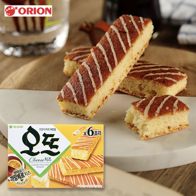 商品名稱:韓國 ORION 好麗友 起司蛋糕容量/內容物: 144g產品說明:鹹味和甜味的丹麥艾門塔爾奶酪，您可以品嚐到更豐富，更豐富的芝士蛋糕風味。成分:如圖示營養標示:如圖示產地:韓國貨源:平輸有