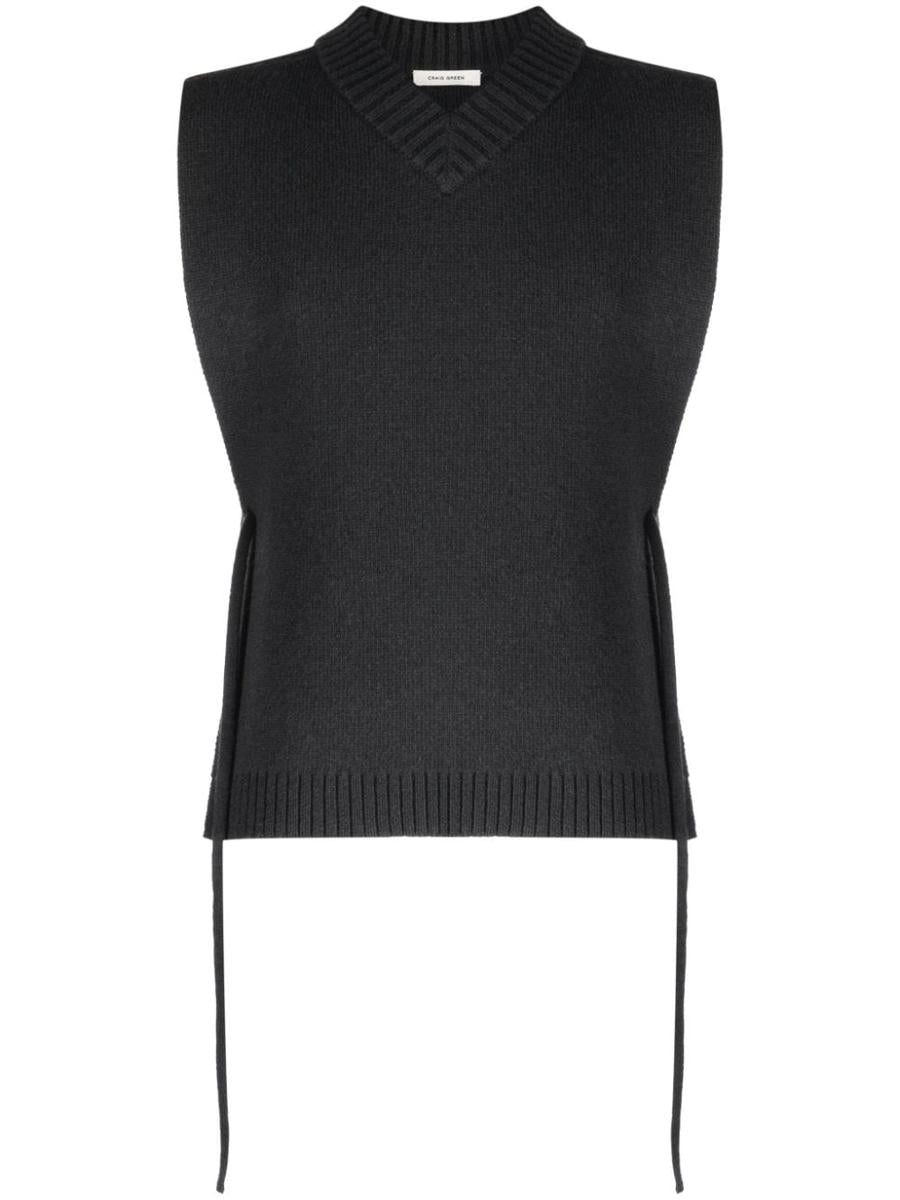 CRAIG GREEN KNIT VEST CLOTHING