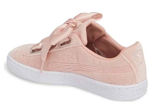 puma basket heart 35